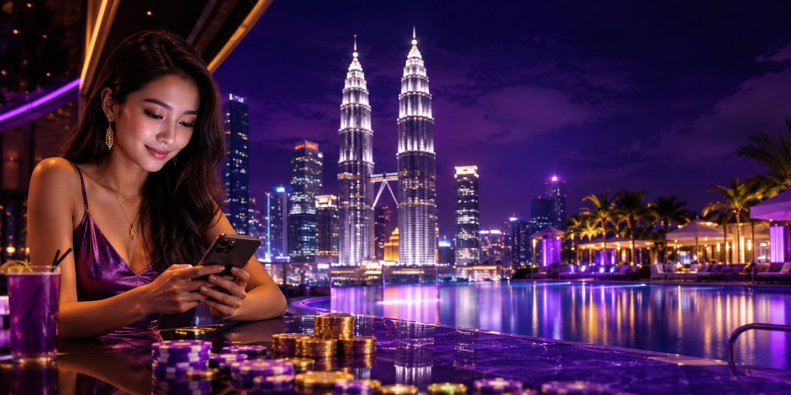 Pemain Kuala Lumpur menggunakan aplikasi mudah alih 1202 pada telefon pintar